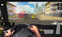 modern 3d pelatih bis simulator menyetir Screen Shot 1