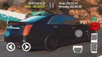 Drift Racing Cadillac CTS-V Simulator Game Screen Shot 1