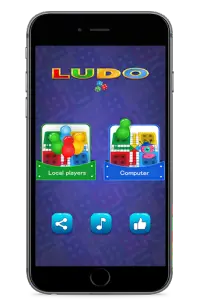 Ludo Silver Free Ludo Games Screen Shot 0