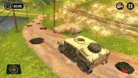 米軍トラックドライブ: 陸軍車両運転2018 Screen Shot 13