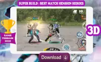 Super Build Best Match Henshin Heroes Screen Shot 3