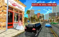 Luxury Wedding Car Driving - Nupcial Limo Sim 2017 Screen Shot 1