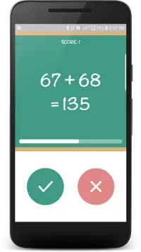 Math Battle - Test your mathematics skill Screen Shot 0