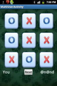 Bluetooth Tic-Tac-Toe Screen Shot 3