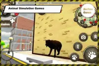 beruang simulator kota Screen Shot 4