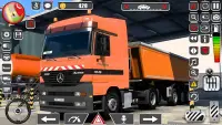 City Euro Truck Simulator Game Screen Shot 1