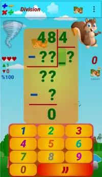 4 Operaciónes Math Juego Screen Shot 4