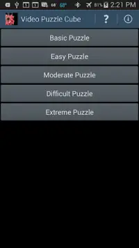 Video Puzzle Cube Screen Shot 2