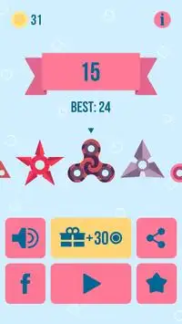 फिजेट स्पिनर - Fidget Spinner Tricks Screen Shot 0