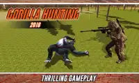 Gorila Hunting Jungle Sniper Screen Shot 0