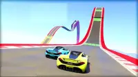 Mega Ramp Car Offline Games Screen Shot 1