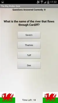 The Big Wales Quiz Screen Shot 2