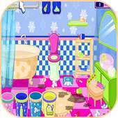 Bathroom Cleaning & girls Games