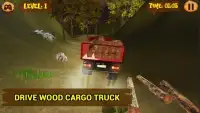 Wood Cargo Truck Transport 2018 Screen Shot 1