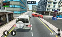 Luxe Prado Voiture: Ville Parking Simulator 2018 Screen Shot 3