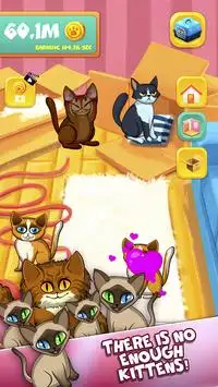 Kitten Evolution: Meow Clicker Screen Shot 1