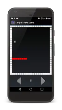 Simple Snake Game Screen Shot 2