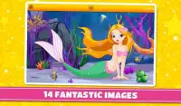 Princess Mermaid Fairy Puzzle Screen Shot 11