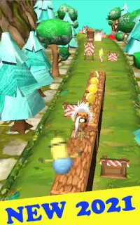 Subway Banana Run 3D : Jungle Dash Adventure Screen Shot 6