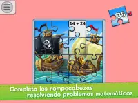 Juegos de matemáticas para niños con rompecabezas Screen Shot 6