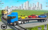 Cars Transporter Truck Games Screen Shot 2