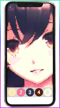 Anime Manga Pixel Coloring Screen Shot 2