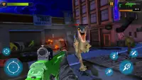 Dinosaur Hunter City Invasion Survival Screen Shot 2