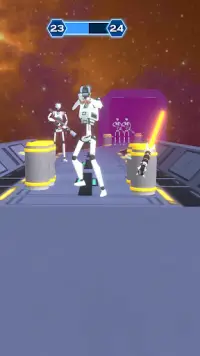 Lightsaber Warrior: Star Battle 3D Screen Shot 1