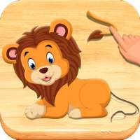 Jigsaw Puzzles For Kids - Animals Shapes