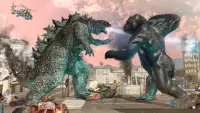 Kong Vs Kaiju Şehri Yıkımı: Gozilla Oyunları Screen Shot 0