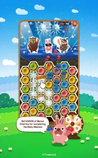 LINE Pokopang - puzzle game! Screen Shot 1
