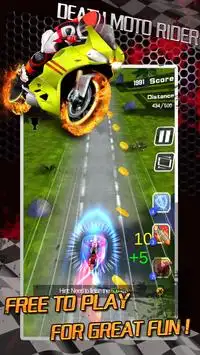 Death Moto Rider Screen Shot 1