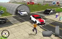 Police Car Chase Crime City Driving Simulator 3D Screen Shot 2