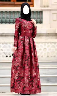 Hijab Abaya Style Photo Editor Screen Shot 1