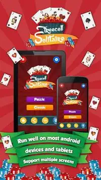 Freecell - Solitaire Card Game Screen Shot 3