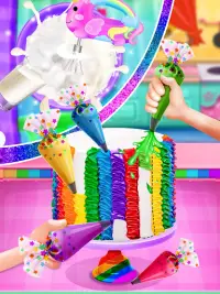 Rainbow Unicorn Cake Screen Shot 6
