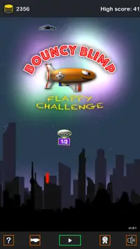Bouncy Blimp-Flappy Challenge Screen Shot 1