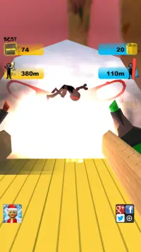 Stickman Run - Jumping Games Screen Shot 2