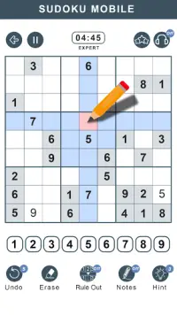Sudoku Mobile Screen Shot 1