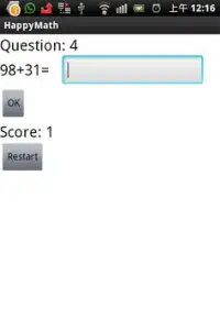 Happy Math Screen Shot 1