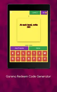 Garena Redeem Code Generator Screen Shot 6