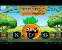 Super pineapple: patties land Screen Shot 1