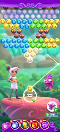 Luna's Quest Bubble Shooter Screen Shot 5