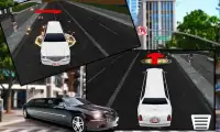 Limo Car Driving City Sim Screen Shot 2