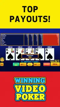 Winning Video Poker Classic Screen Shot 1