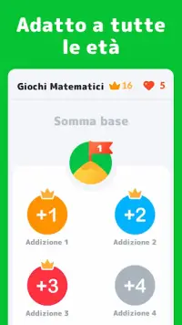 Giochi Matematici - Impara, Somma e Sottrai Screen Shot 2