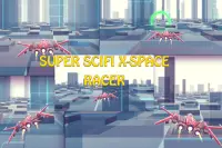 Super Sci Fi x-Space Racer Screen Shot 1