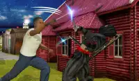 Ninja Pembunuh Pertarungan Bayangan Bertahan hidup Screen Shot 1