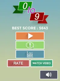 0 to 9 - A Number Puzzle Game Screen Shot 5