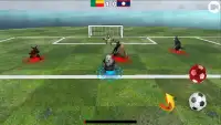Bola do mundo da Copa do cão do pé Screen Shot 1